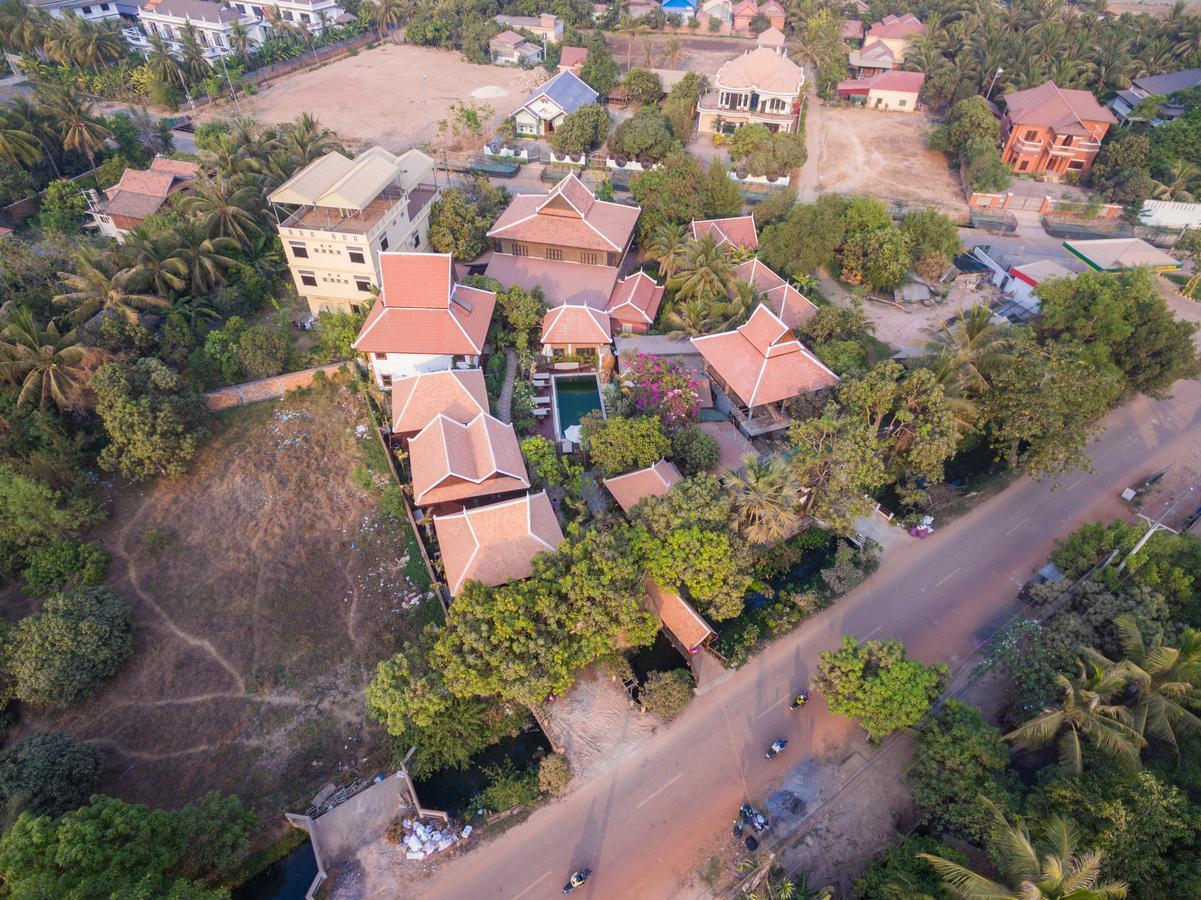 Malu Khmer Villa Siem Reap Bagian luar foto