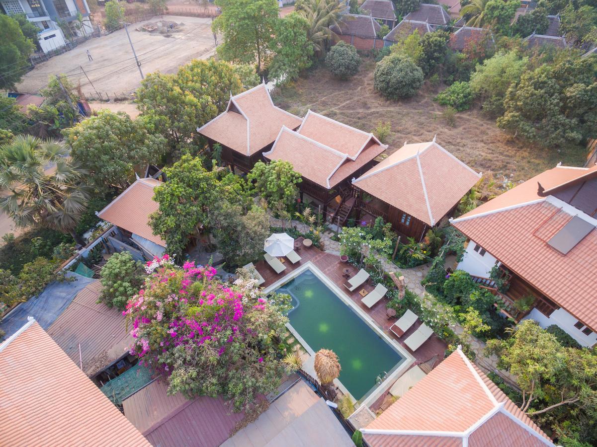 Malu Khmer Villa Siem Reap Bagian luar foto