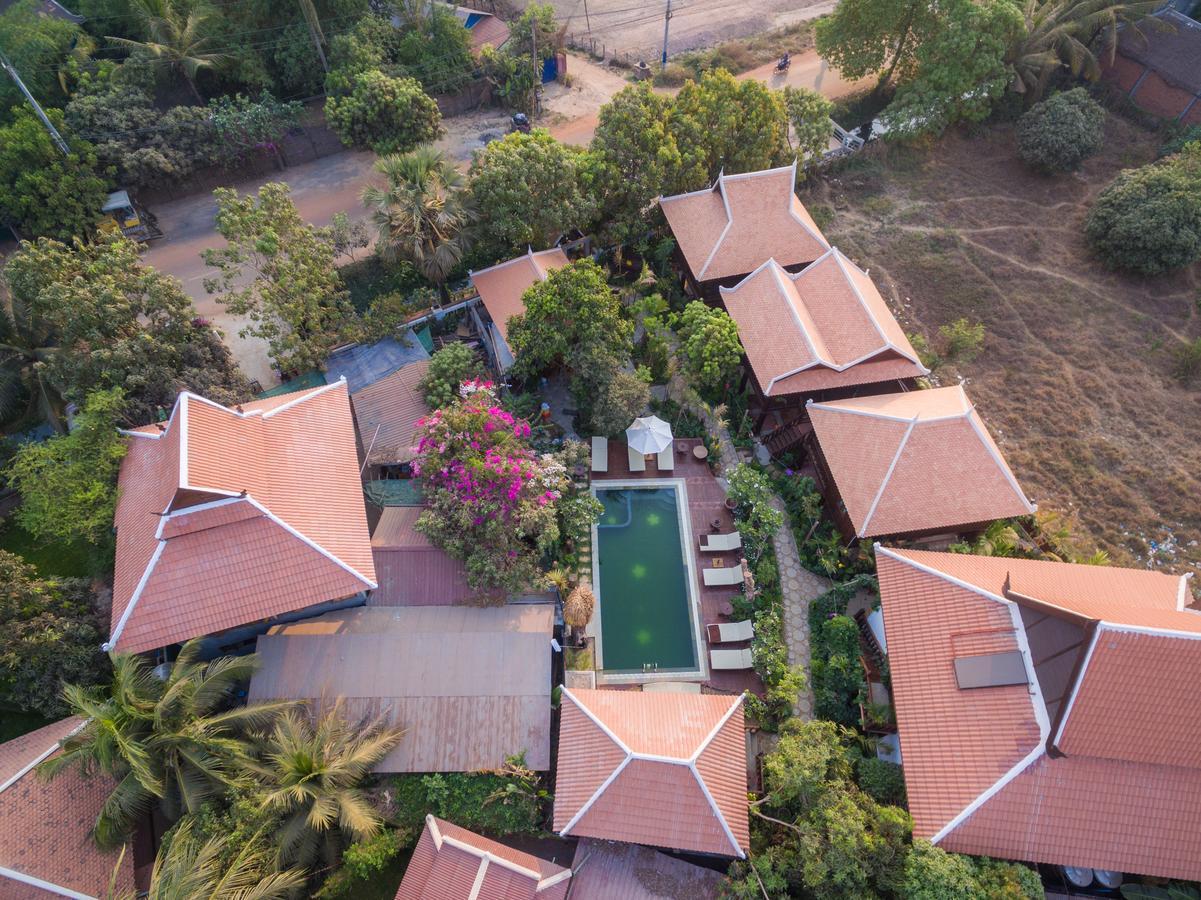 Malu Khmer Villa Siem Reap Bagian luar foto