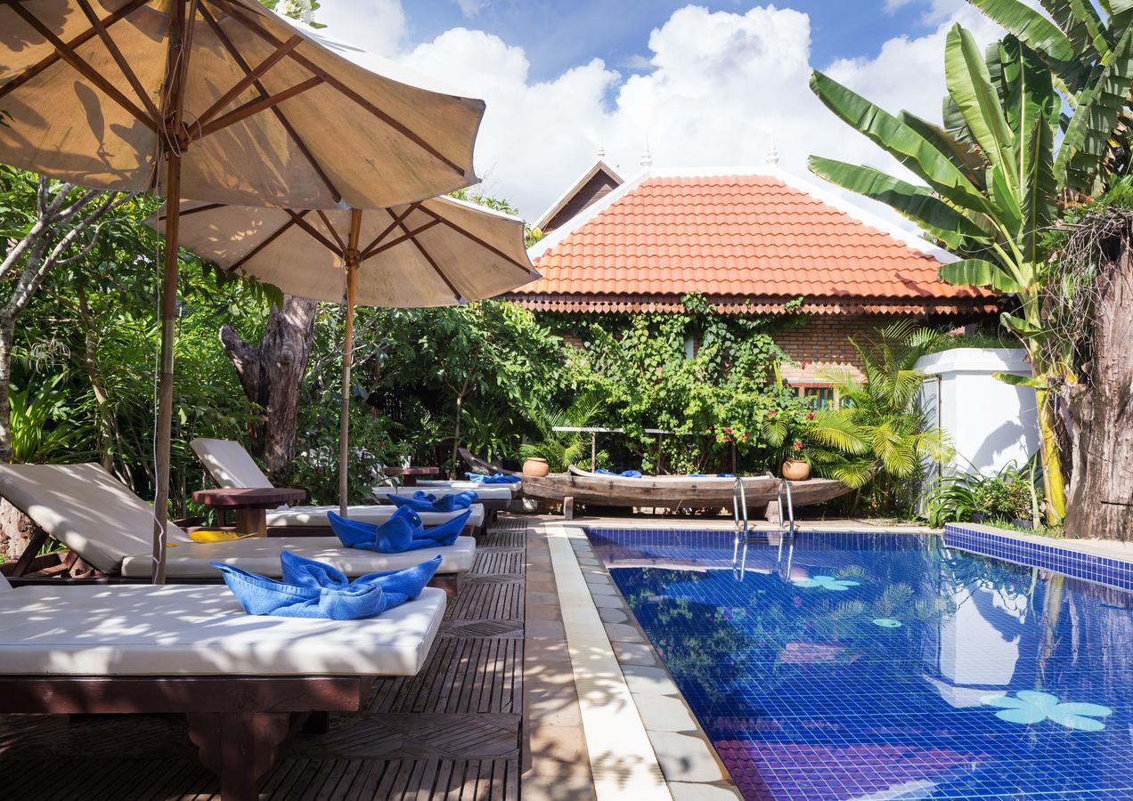 Malu Khmer Villa Siem Reap Bagian luar foto