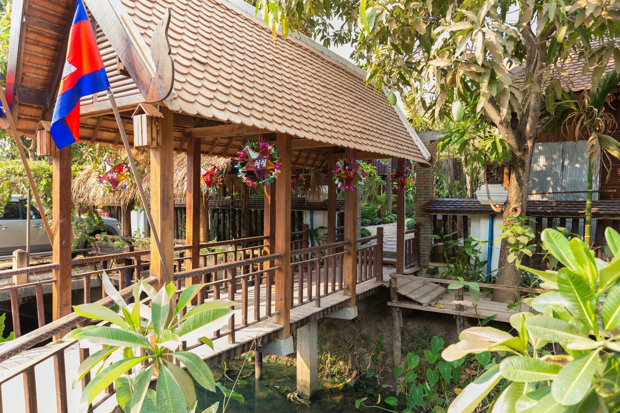 Malu Khmer Villa Siem Reap Bagian luar foto
