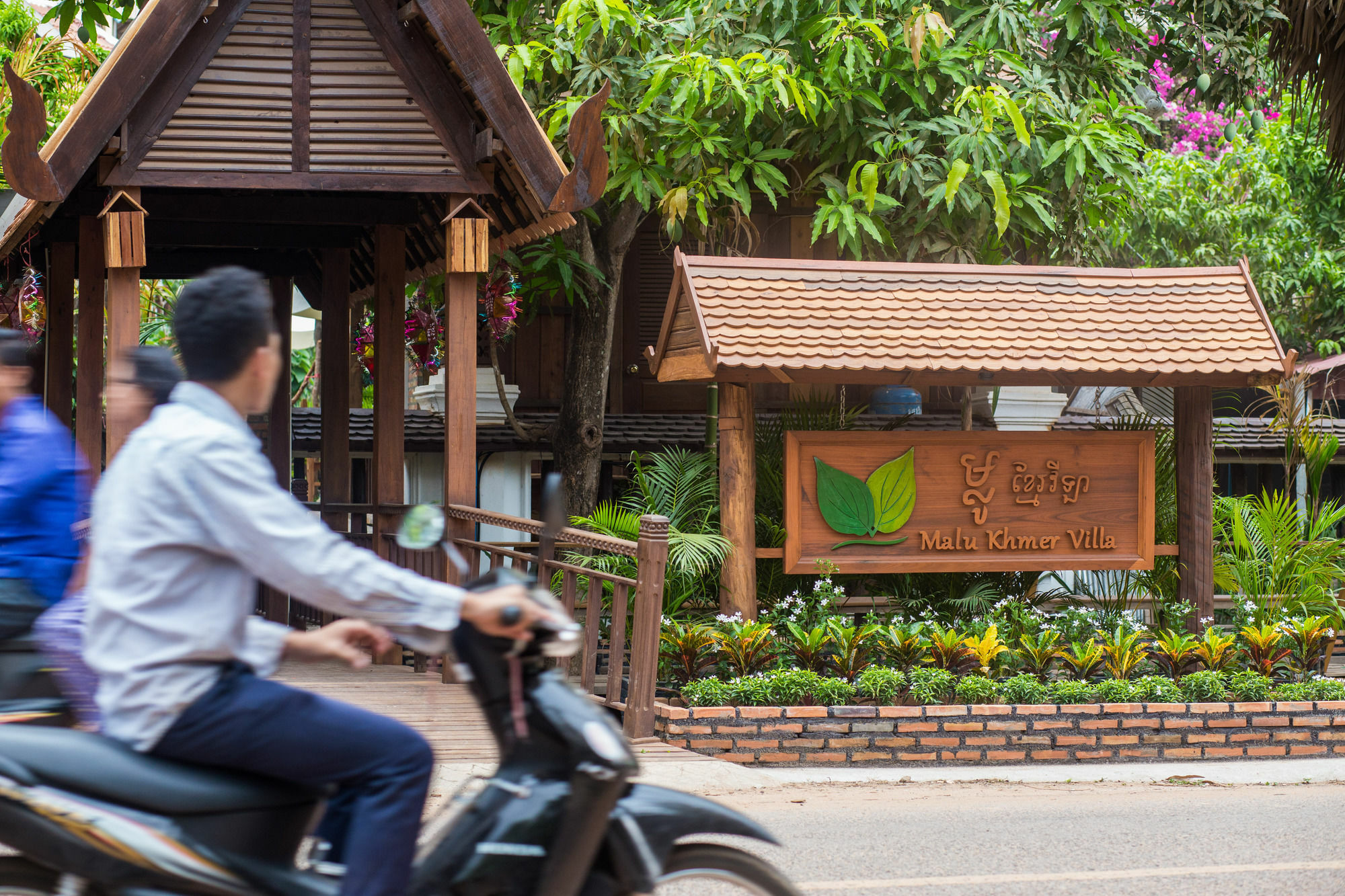 Malu Khmer Villa Siem Reap Bagian luar foto