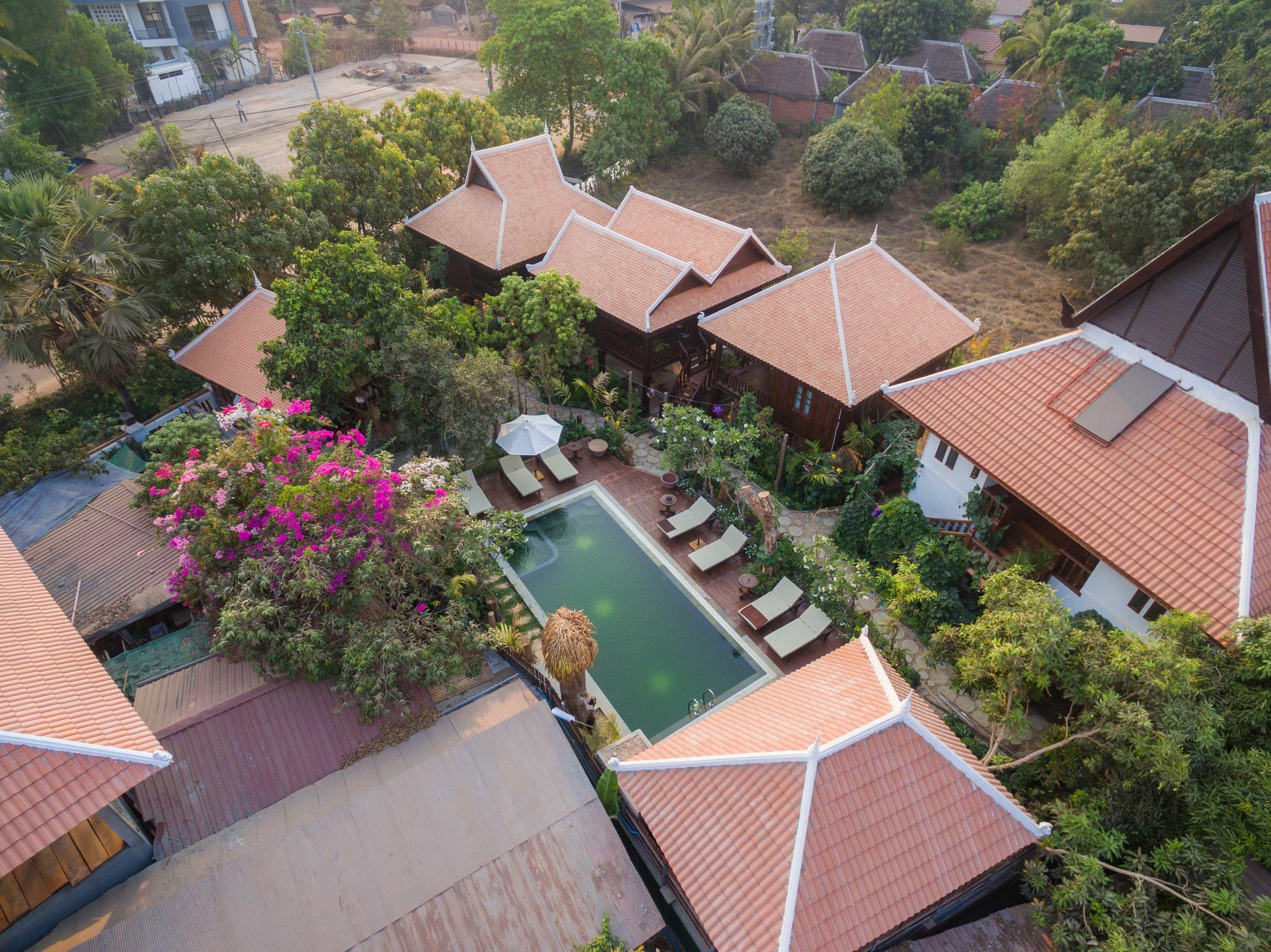 Malu Khmer Villa Siem Reap Bagian luar foto